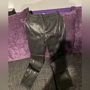 Zara Girls Leather Pants Size 11-12